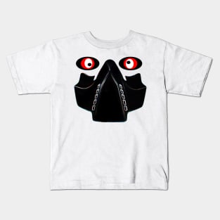 facemask motocross Kids T-Shirt